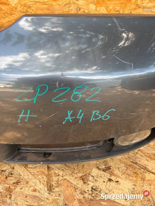 Audi A4 B6 ZDERZAK PRZÓD PRZEDNI HALOGEN osobowe Słowikowo