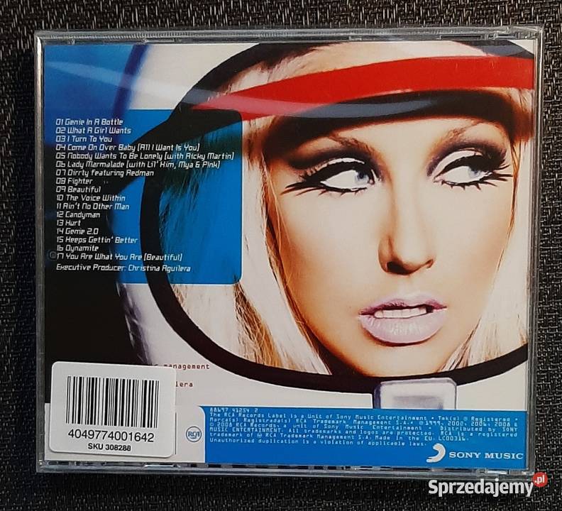 Album CD CHRISTINA AGUILERA Album Keeps Gettin Katowice