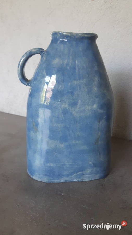 Butelka ceramiczna ręcznie wykonana Rękodzieło