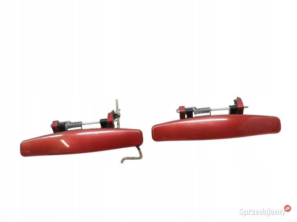 KLAMKA ZEWNĘTRZNA LEWA PRAWA PRZÓD KOMPLET Dacia