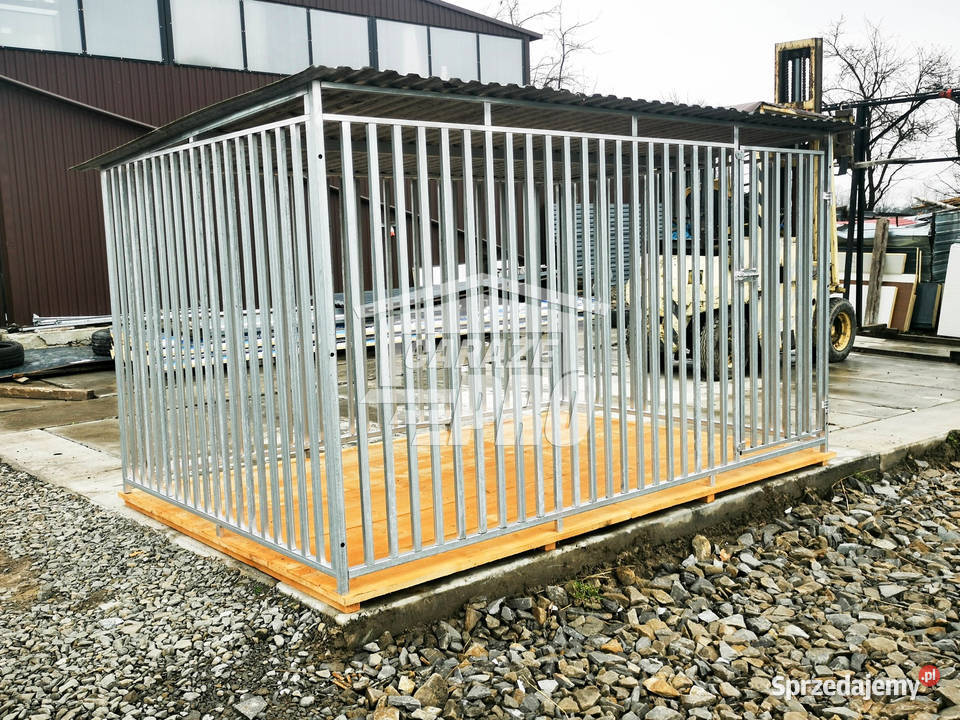 Kojec Psa 3x2m Profil zamknięty Podłoga