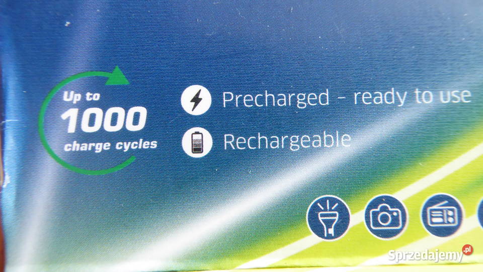 Zestaw 4 akumulatorków 12VAAAAA 25001000mAh Olsztyn
