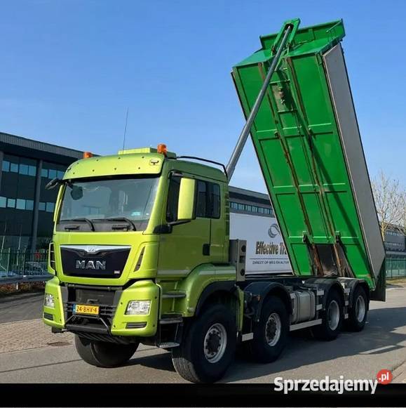 Wywrotka 8x8 MAN TGS Warszawa