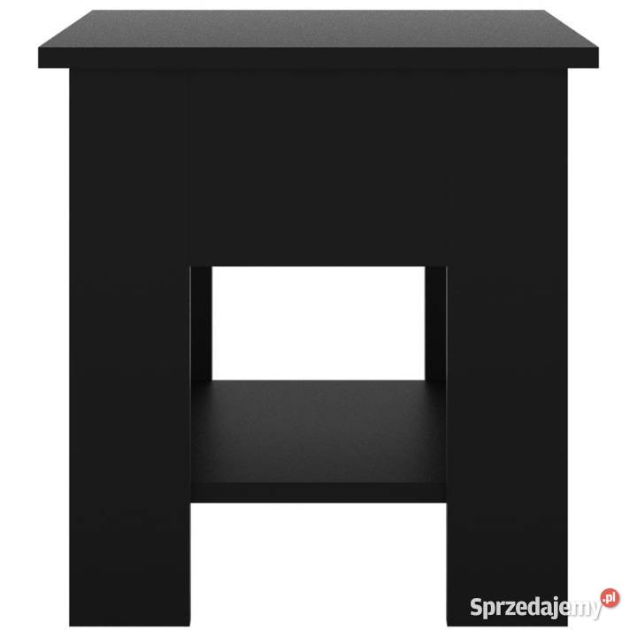 Stolik kawowy czarny 40x40x42 materiał Warszawa sprzedam
