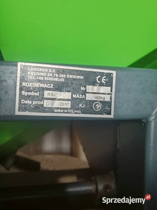 Rozsiewacz Langren 600l Gałęzów-Kolonia Druga