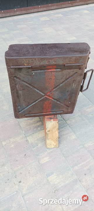 Skrzynka niemiecka na naboje z 1938r Sarnaki