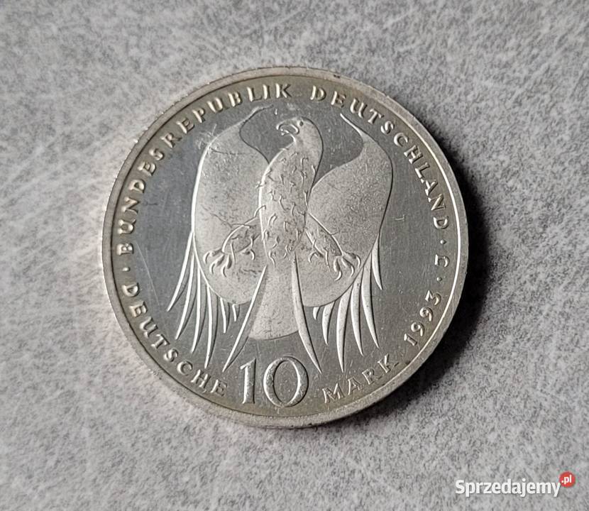 J41 NIEMCY RFN srebro 10 Marek 1993 r Koch Wola Kruszyńska