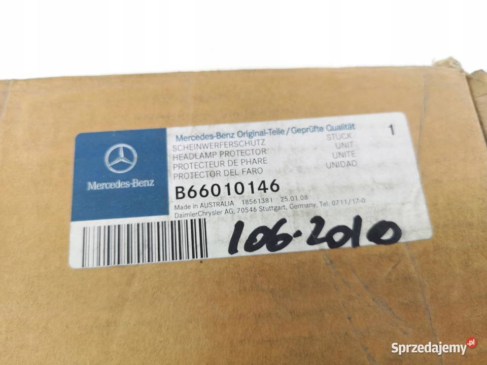 OSŁONA LAMPY LEWY PRZÓD MERCEDES ACTROS MP2 ASO ciężarowe Oświetlenie sprzedam