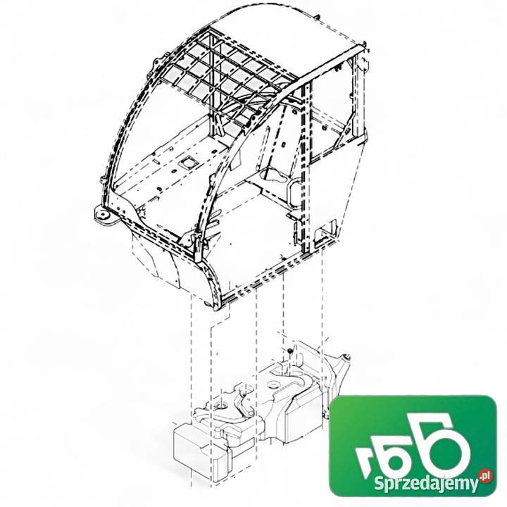 Zbiornik paliwa 7167549 Bak 3970282M1 Massey Wilkowo sprzedam