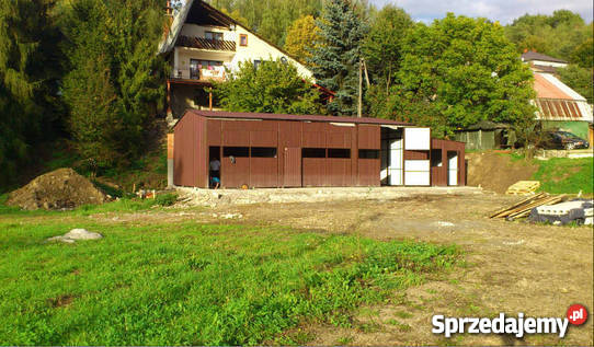 Garaż Blaszany Garaże Blaszane 8x20 Każdy Wymiar Nieruchomości