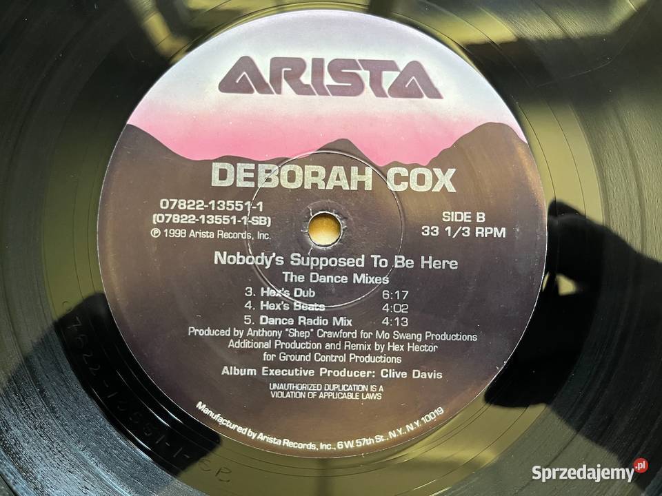 Deborah Cox Nobodys Supposed To Be Here The śląskie Błażejowice sprzedam
