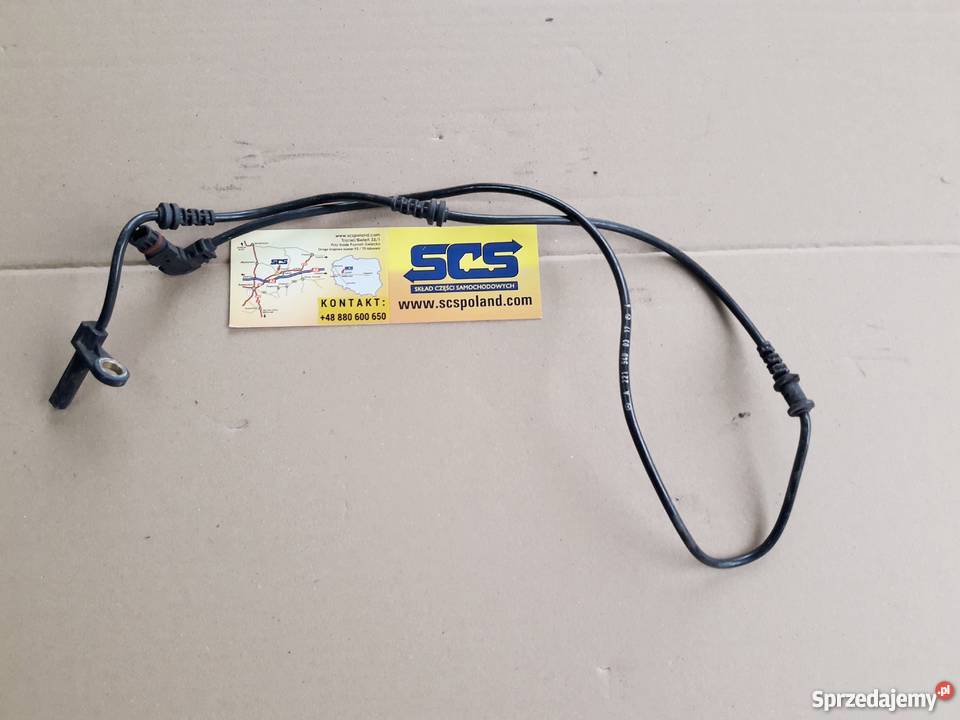 MERCEDES S KLASA W221 CZUJNIK PRZEWÓD ABS LEWY Bieleń