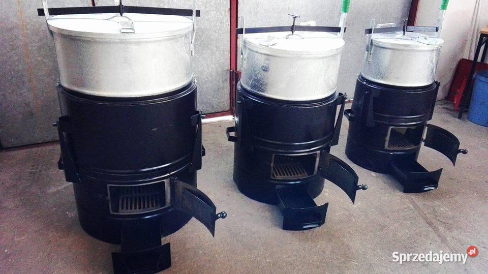 Parnik węglowy parownik ocynkowany Pojemność 60L