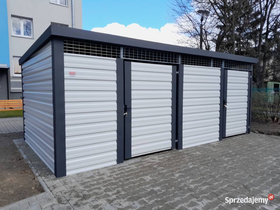 Wiata śmietnikowa 4x2