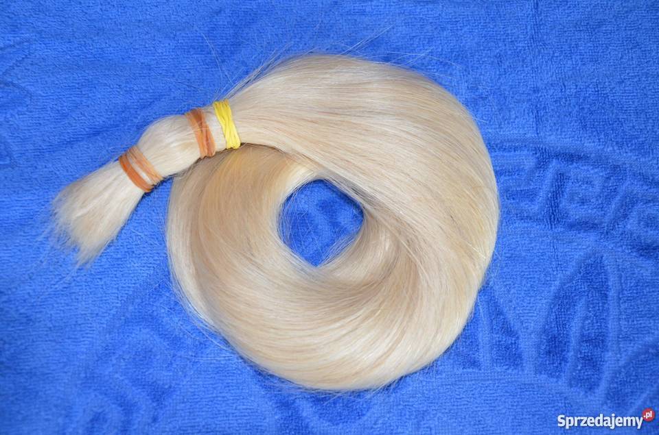Włosy słowiańskie i dziewicze 114 g 65 Wrocław