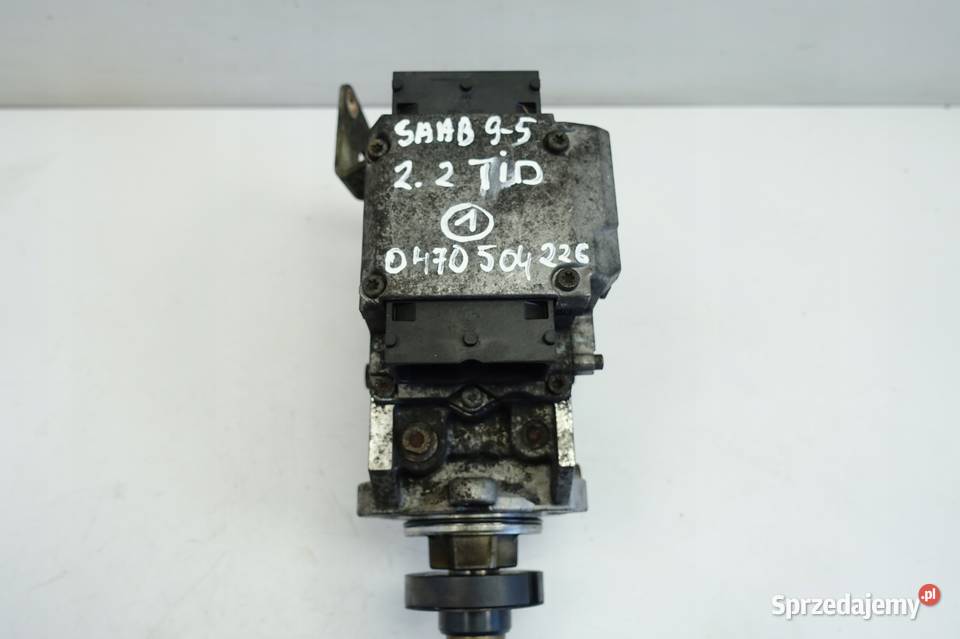 Saab 95 22 TID POMPA WTRYSKOWA PALIWA 0470504226 Pompy wtryskowe Rudka