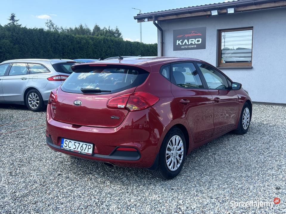 Kia Ceed 2015 Gaz do 2036 Gwarancja Polski Salon elektryczne szyby Paniówki sprzedam