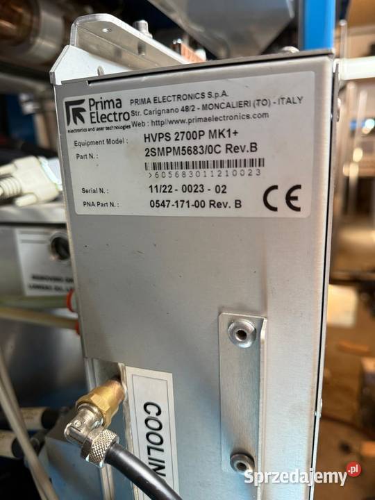 HVPS power Supply Convergemt Prima CX25003000 dolnośląskie Trzebnica