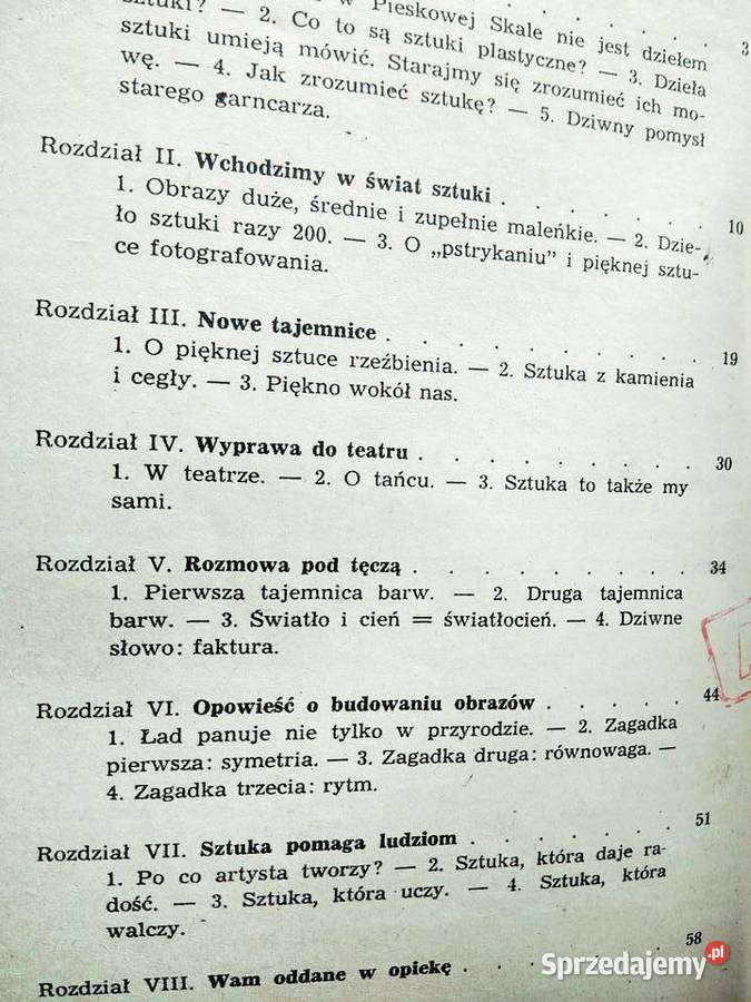 Wiadomości o sztuce 5 szkoła podstawowa