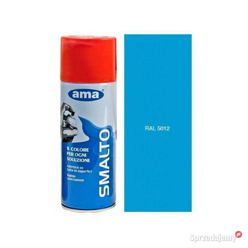 Farba w sprayu RAL 5012 acrylic enamel 400ml Kamionna