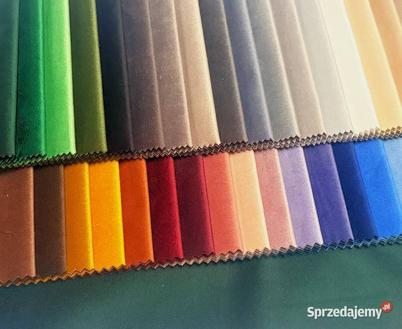 ROYAL welwetowa tkanina meblowa miękka i odporna Sofy i kanapy Elbląg sprzedam