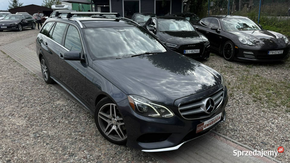 Mercedes E 350 35v6 Benz7 osobowy wersja czujnik martwego pola Mercedes-Benz Gdańsk