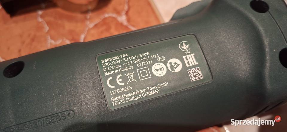 Szlifierka kątowa BOSCH 850 Watt Czytaj opis Szlifierki kątowe Zielona Góra