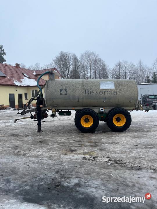 Beczkowóz 10000 litrów Rekordia beczka Myszyniec