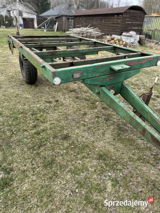 Rama rozrzutnika przyczepa wywrotka