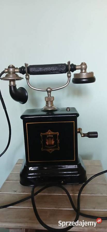 Stary stylowy telefon na korbę małopolskie Kraków