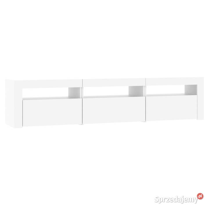 Szafka pod TV z oświetleniem LED biała 180x35x40 sprzedam