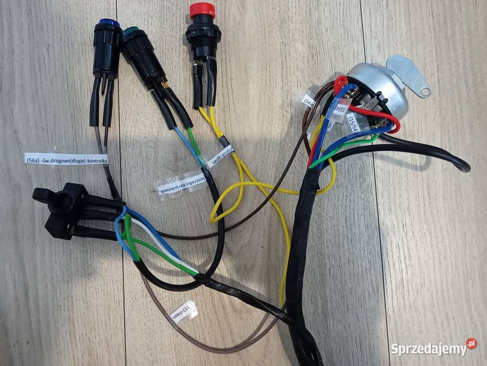 Instalacja elektryczna Bizon Rekord Z058 kpl z Siedlce sprzedam