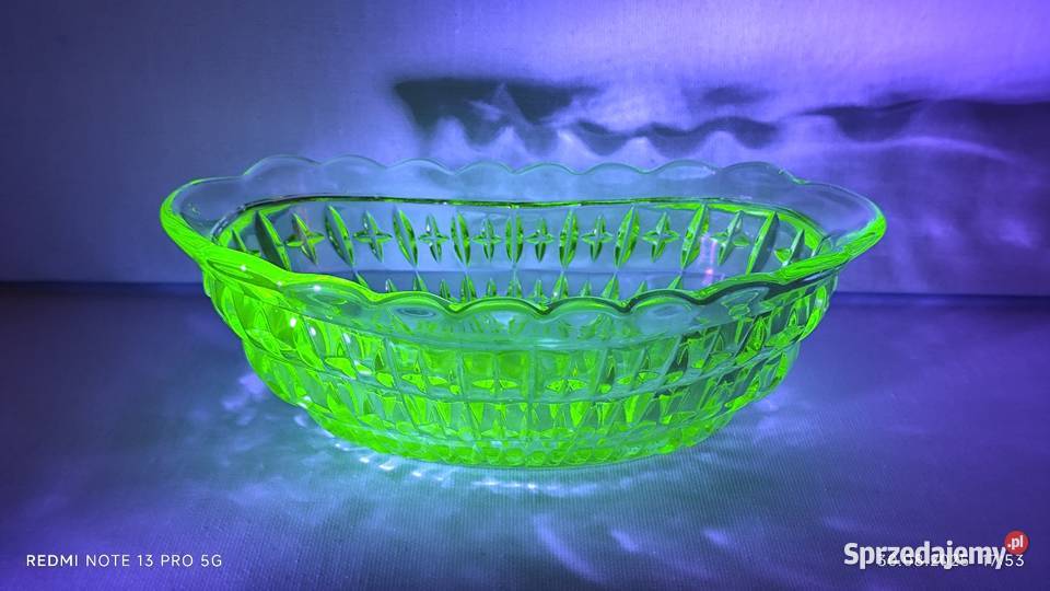 Szkło Uranowe Gondola Wiązów