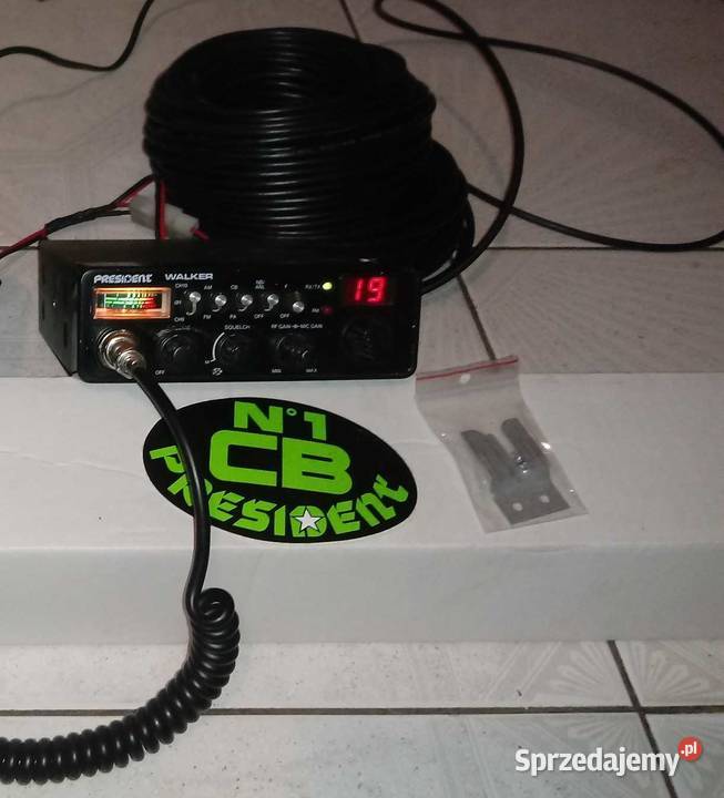 CB radio President Walker zasilacz 138V stacja Krasnystaw