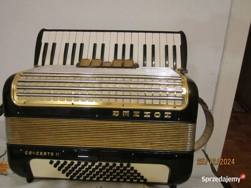 Hohner Concerto 72 basy35 chóryVIDEO śląskie Jaworzno