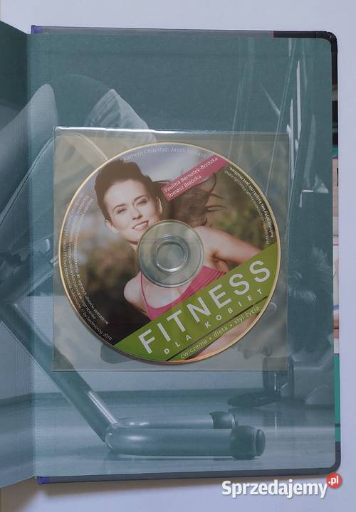 NOWA książka Fitness kobiet płyta CD Wrocław sport Poznań