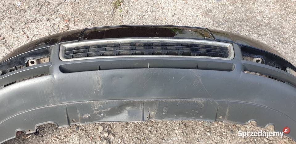Audi A4 B6 zderzak przód przedni lakier CZARNY Kutno