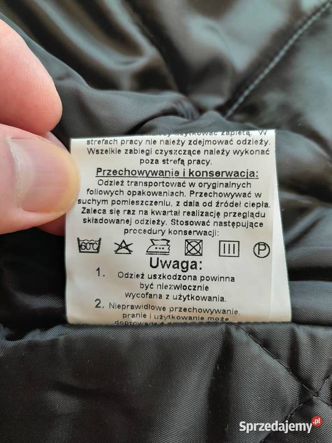 Kurtka robocza ocieplana z odblaskami rozmiar dolnośląskie sprzedam