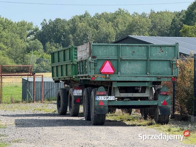 Przyczepa rolnicza 9 ton ładowności Agromet Rolnictwo Dobków