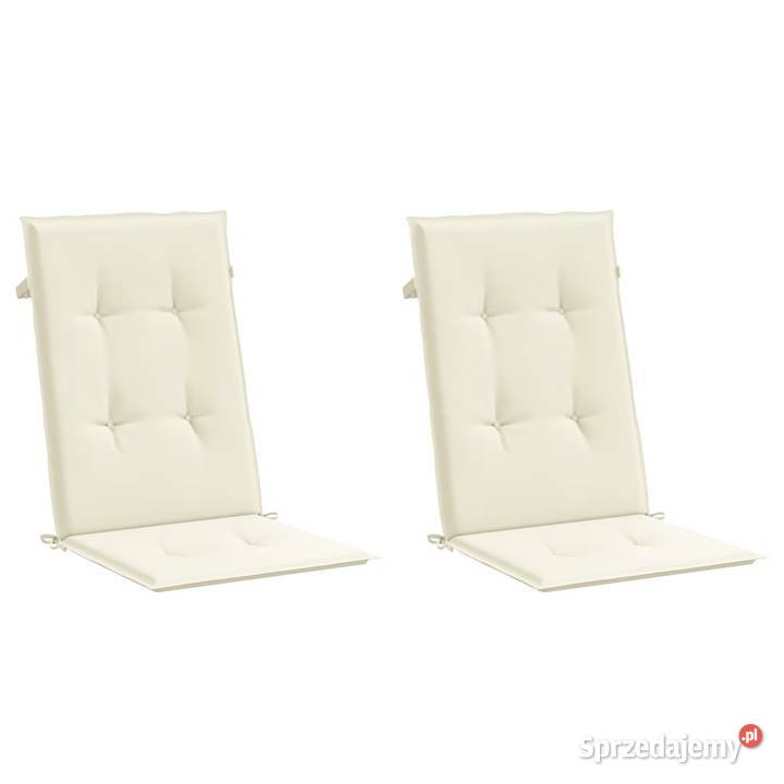 vidaXL Poduszki na krzesła ogrodowe 2
