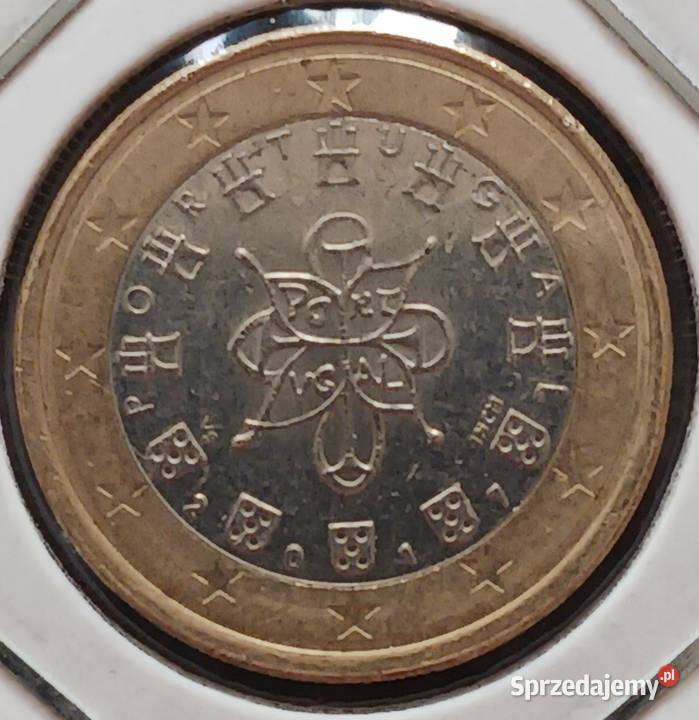 1 Euro Portugalia 2017 r wielkopolskie Konin