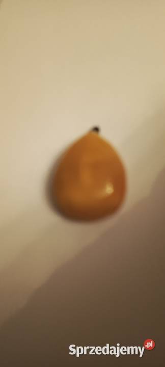 Wisiorek Bursztyn zawieszka vintage podlaskie sprzedam