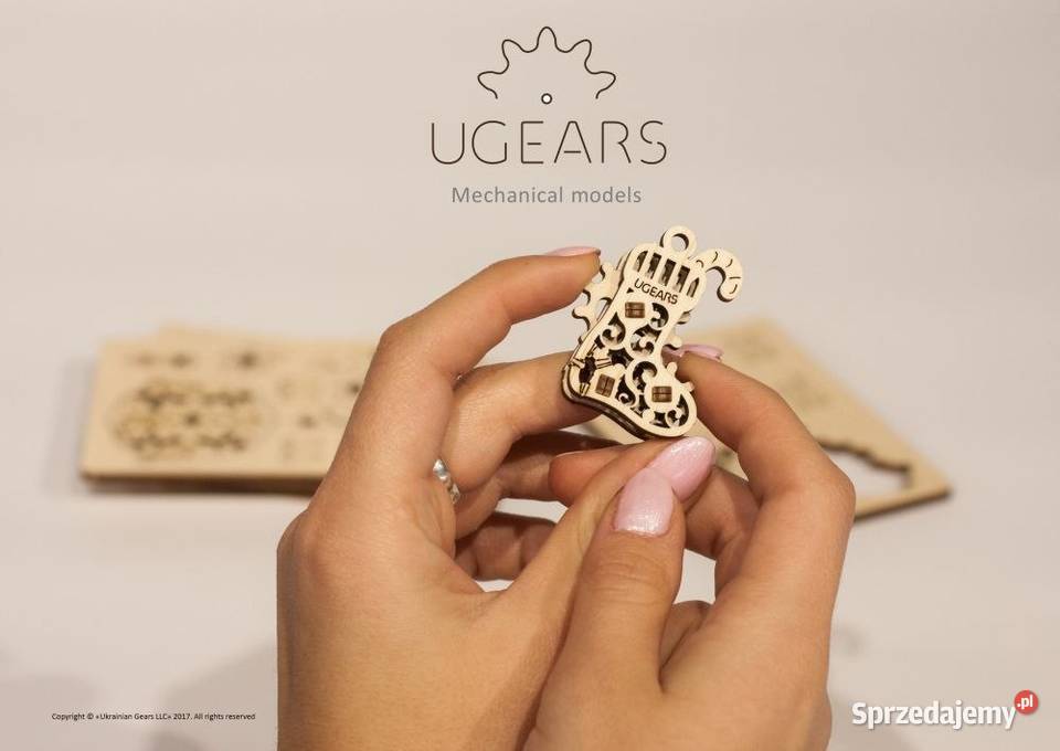 UFidgety Nowy Gear ruchome puzzle 3D Zestaw 4 Rzeszów