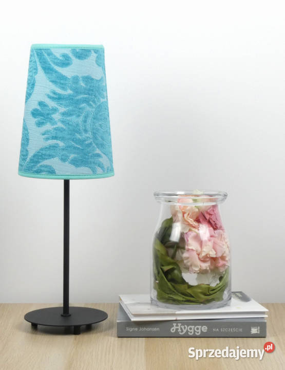 Lampa biurkowa NORBERG klasyczny flok aksamit Nowe