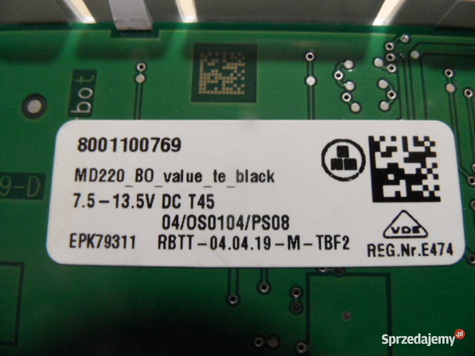 wyswietlacz lodowki bosch KGN36MLEA 8001100769 Kielce
