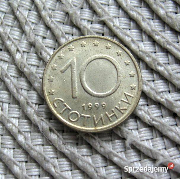Bułgaria 10 Stotinek 1999r wielkopolskie Kalisz