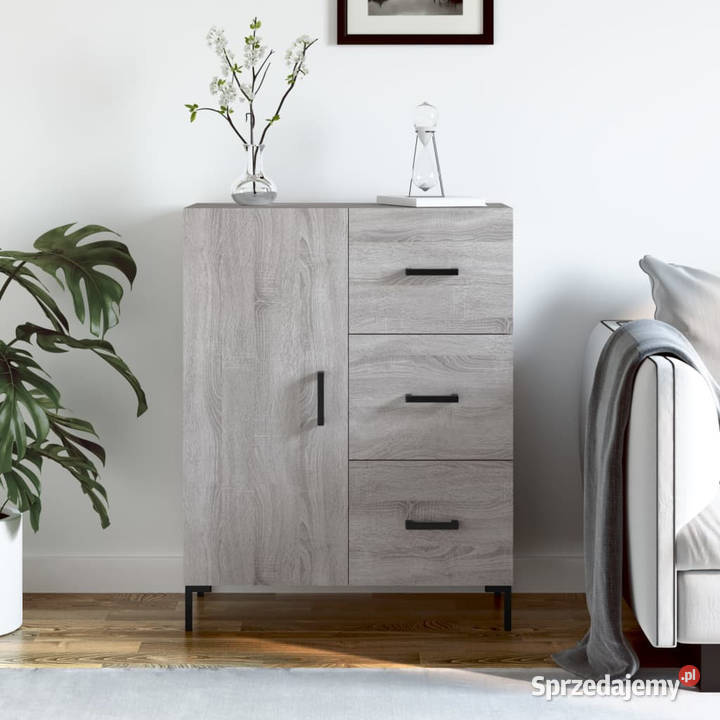 Szafka szary dąb sonoma 695x34x90 materiał Warszawa