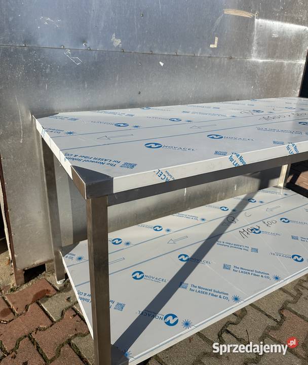 Stół gastronomiczny 170x70x85 centralny z półką Słupia Kapitulna sprzedam