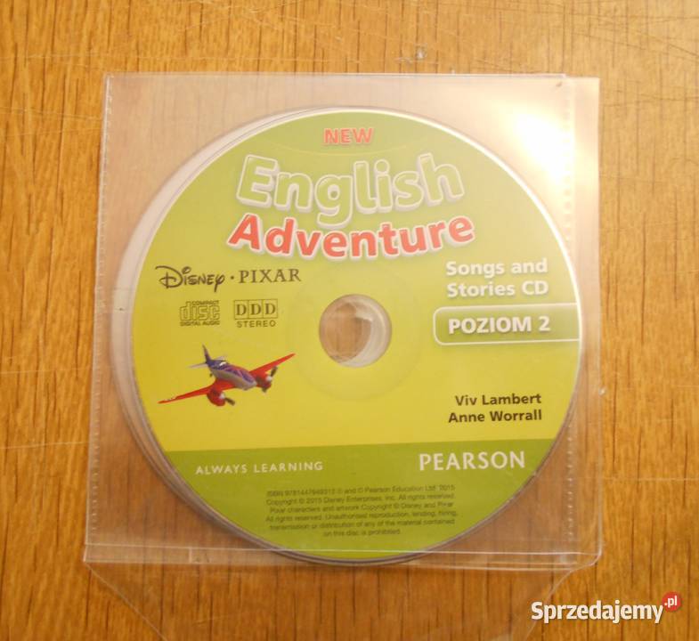 Pearson - English Adventure - poziom 2 - CD+DVD