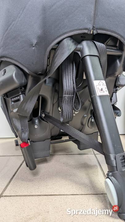 Fotelik Axkid Minikid 20 Kolor Tar Black Tyłem 0 - 25 kg Ruda Śląska